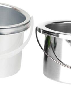 Bandeja de Repuesto y Capacidad de 500cc para Calentador de Cera de Aluminio 2 Piezas Diseño Sencillo para Depilación Facial en Uso Doméstico y Salón