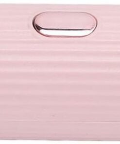 Cortapelos de doble cabeza para mujer, recortadora de cuerpo completo, control de una tecla, cabezal de afeitado dentado para mujeres, axilas, piernas, depilación de manos (rosa)