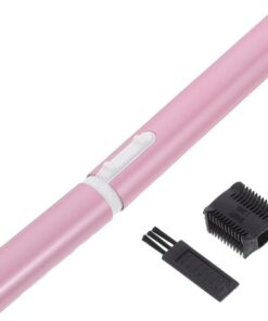 YARNOW Afeitadora Eléctrica para Cejas Mujer Portátil y Ligera Acero Inoxidable y Abs, Recortadora sin Batería Adecuado para Corte de Ceja Preciso y Fácil Uso Diario