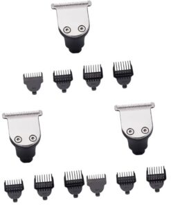 Healeved 3piezas De Recambio Para Afeitadoras Eléctricas De Accesorio De Recortadora De Clipper y Peines Limitadores De Limpiar y