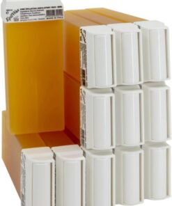 Epilwax 12 Cartuchos Roll-On de 100 ml de Cera Depilatoria Tibia Cera profesional de Miel para Depilación con Bandas Depilatorias des las piernas, axilas, y el cuerpo