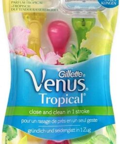 STX_363368 Venus 74915 - Juego de 3 cuchillas de afeitar desechables