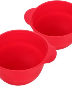 Recipiente de Silicona para Calentador de Cera 2 Piezas, Reutilizable y Fácil de Limpiar, Capacidad 300ml, Adecuado para Depilación y Viaje