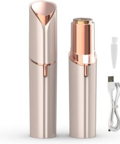 Removedor de pelusas de melocotón para mujer, mini depiladora y recortadora recargable por USB para cara, labios y cuerpo