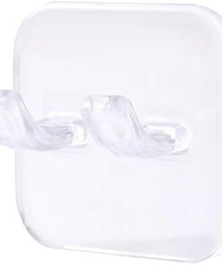 Soporte para maquinilla de afeitar para ducha, paquete de 3 unidades, autoadhesivo, transparente, impermeable, accesorios de peluquería, gancho de pared para afeitadora manual y almacenamiento
