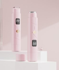 Afeitadora recargable para mujeres con máquina de depilación corporal de cabezales para viajes y uso diario Operaciones de bajo ruido Afeitadora de doble cabezal