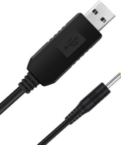 1 cargador USB compatible con afeitadora Braun 5513, cable de 1 m de largo, ligero y portátil, voltaje de salida 2.3 V/0.75 A, cable de carga de 5 V compatible con afeitadoras Braun MGK3010, MGK3020