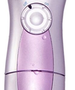 Lady Shaver 3 en 1,Afeitadora eléctrica sin dolor para mujer, mojada y seca, IPX7, resistente al agua, sin cable, funciona con pilas, para eliminar el vello corporal, para cara, cejas, brazos, axilas