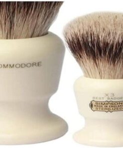 =Brocha Afeitar Tejón-Simpsons Commodore X3 Best Badger, Único, Estándar