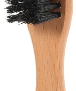 Healeved 3piezas Cepillo De Afeitar Para De Madera Mango Ergonómico Cepillo De Cerdas Para Estilizar y La Accesorio Portátil Para Hombres
