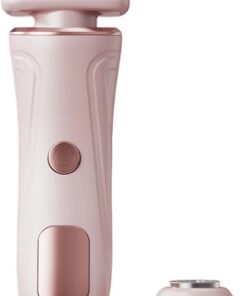 Afeitadora eléctrica para mujer, inalámbrica, eléctrica, depiladora, para piernas, cara, recargable por USB, resistente al agua