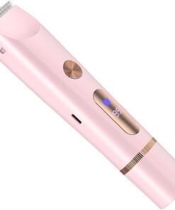 Afeitadora inalámbrica para mujer con cabezales de corte dobles IPX7, tecnología impermeable, depilación para zonas delicadas, recortadora de doble cabeza para mujer
