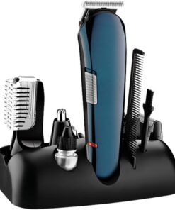 Recortadora Eléctrica de Acero Inoxidable Recargable para Hombres | Depilación Hombre Genitales Recortadora Eléctrica, Botón On/off Fácil, Multifunción Recargable