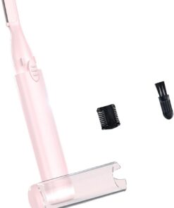 Cortadora de cejas eléctrica portátil con diseños de cabeza circular, lavable, herramientas de depilación faciales, afeitadora facial