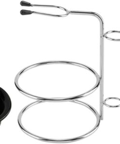 LIFKOME Set de Afeitado y Cuenco Redondo para Brocha de Afeitar Soporte de Acero Inoxidable Fácil de Usar Pared Interior Lisa para Espuma para Hombres