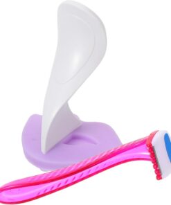 VALICLUD 1 Set Afeitadora Mujer Plantilla para Zonas Íntimas, Fácil Uso y Abs Silicona