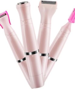 Toyvian Afeitadora Eléctrica para Mujeres, Afeitadora Privada, Abs Rosa, Carga Usb, Eliminación Eficaz del Vello Corporal Mentón, para Axilas y Zona Íntima