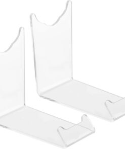 GANAZONO Soporte para Afeitadora Eléctrica de Plástico Transparente, 2 Piezas, Diseño Sencillo y Bordes Suaves, Adecuado para Hogar y Centro Comercial