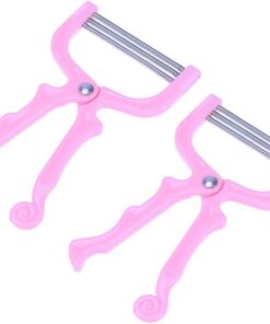 Healeved 3juegos Removedor De Vello Facial Manual Epilador De Hilo Para Mujer Herramienta Portátil De Belleza Sin Químicos Fácil De Usar y Viajar