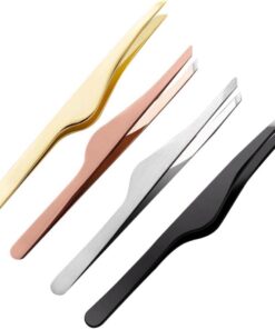 4piezas Pinzas Para Cejas Acero Inoxidable Para Depilar Profesional Herramientas De