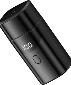 Afeitadora eléctrica de viaje recargable para hombre, herramienta de afeitado rápido para uso multifuncional
