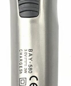 Kit de Cuidado Facial para Hombres Afeitadora Eléctrica Lavable y Recargadora, Incluye Peines Guía para Vello Facial y Bigote, Soporte Plástico Durable