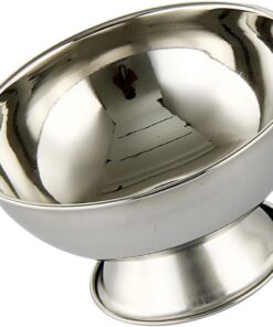 Healeved 4piezas Taza De Afeitar Inoxidable Base Alta Tazón Reutilizable Para Hombres Accesorio De y De Usar Para De Afeitar