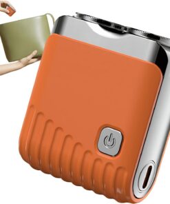 Máquina De Afeitar Facial Para Hombres Recortador Rotativo Compacto | Máquinas De Afeitar Rotativas Recargables Por USB Para Dormitorio Exterior Viaje Y Viaje De Negocios Hombre