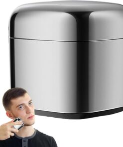 Mini Máquina de Afeitar Eléctrica para Hombres Afeitadora Personal de Hogar | Máquina de Afeitar Eléctrica Doméstica para Hombres, Recortadora de Barba con en y Mojado