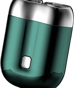 Afeitadora De Viaje Mini Afeitadora Facial Recargable USB Húmeda Seca | Recortabarbas Portátil Impermeable Recortadora Eléctrica Impermeable Nariz Cejas Cabeza Portátil Hombres