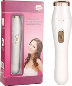 Afeitadora Corporal Recortadora Recargable | Recortadora Eléctrica Corporal e Íntima Kit de Aseo, Cabezales de Corte Recambiables, Cortapelos Íntimo, Afeitadora