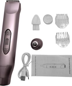 Recortadora de pelo multifuncional, depiladora eléctrica para brazos, piernas, cara, herramienta de afeitado para mujeres, cuerpo, fácil de limpiar