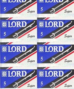 40 Cuchillas de afeitar Lord - Super Stainless