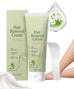Crema Depilatoria para Mujeres 100g Hidratante Axilar | Crema para Depilación para Axilas Piernas Brazos Hombres Mujeres Ancianos Jóvenes Señoras Madres Piel