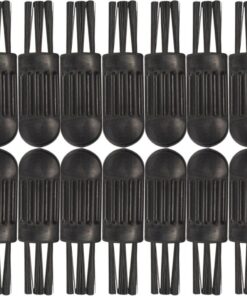 STOBAZA 100 Unidades Cepillo Eléctrico de Limpieza Adecuado para Eliminar Vello y Suciedad en Nariz y Bigote Material Pp, Fácil de Usar para Maquinilla de Afeitar Masculina en Nariz y