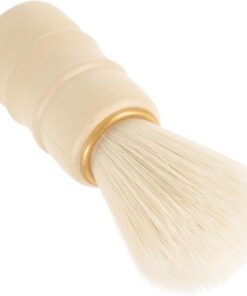 Hemobllo Brocha de Afeitar para Hombre Cerdas Suaves y Diseño Fácil de Usar, Material Plástico Beige Adecuado Cuidado Diario del Vello Facial Masculino