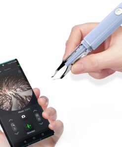 Pinzas para depilación con cámara de 1080p, máxima precisión: pinzas con cámara, perfectas para tareas delicadas