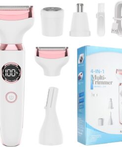 Rasuradoras Eléctricas Herramienta de Carga Rápida y Desmontable | Máquina de Afeitar para Mujeres para Viajes de Belleza, Afeitado Facial, Corporal,