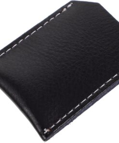 OUNONA Funda Protectora Estuche Compacto Maquinilla de Afeitar de Seguridad para Negra de Pu Que Protege la Cabeza Dedos Durante para Viaje el Afeitado Húmedo