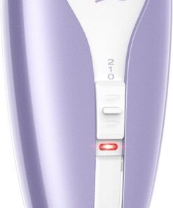 Depiladora silenciosa para mujer, removedor de vello facial y corporal de 2 velocidades, tecnología de deslizamiento suave, para cara, piernas, bikini y brazos (morado)