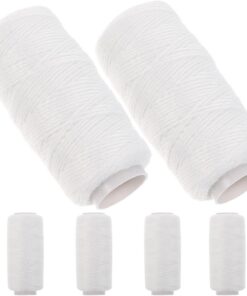 STOBAZA Hilo de Algodón para Depilación Facial Fácil de Usar 6 Piezas Compatible con Dispositivos de Enhebrado para Rutina de Belleza en Cejas y Rostro