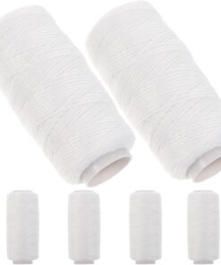 LIFKOME Hilo de Algodón Herramienta para Eliminar Vello para Depilación Facial y Cejas, 6 Piezas Hilo Resistente y Adecuado para de Belleza