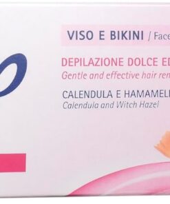 Strep - Crema Depilatoria Viso & Bikini, Azione Extra Delicata, Protettiva E Idratante - 75 Ml - [confezione da 6], 450 mililitro, 6