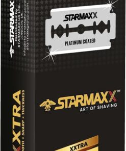 Razor Blades Club 100 Cuchillas de Afeitar de Doble Filo Starmaxx SM 800