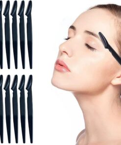 Sanfly Razors De Cejas Cabello Razos 10 Piezas/Set Shaver Trimmer Shaper Exfoliadora Herramientas De Maquillaje De Maquillaje De Dermaplaning