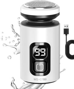 Afeitadoras Eléctricas para Hombre Afeitadora Inalámbrica para en/Mojado | Máquina de Afeitar Mini para Hombre para Hogar, Viaje, Coche, Vacaciones, Padre, Novio, Esposo