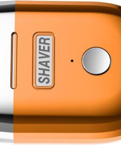 Eficiente dispositivo de afeitado eléctrico de doble cabeza para hombre, para aseo, carga USB, recortadora de barba, afeitadora de viaje, afeitadora de conexión
