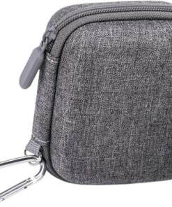 Funda protectora portátil de viaje, caja de almacenamiento para afeitadora eléctrica, caja rígida con bolsillo interior, soporte para cortador de viaje a prueba de golpes