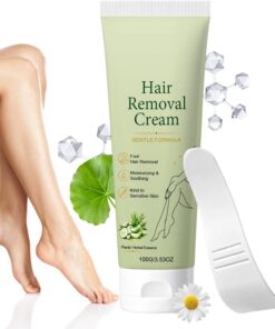 Crema Depilatoria Sensible 100 g Hidratante de Axilas y Piernas | Crema para Depilación para Axilas Piernas Brazos Hombres Mujeres Ancianos Jóvenes Señoras Madres Piel