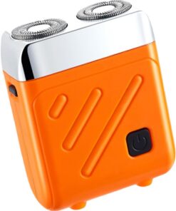 Afeitadora Eléctrica Para Hombres Cortadora Inalámbrica Impermeable | Máquina de Afeitar Eléctrica con Rotación 360 Grados Para Aseo De Barba Cabeza Y Cuerpo Y Húmedo